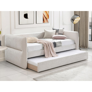 Philipa Daybed Arm- Oatmeal Tweed