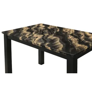 Resia Dining Table-faux Marble Gbk