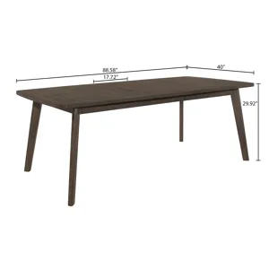 Ember Dining Table (1x18 Leaf)
