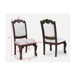 Kiera Side Chair-coffee Brown