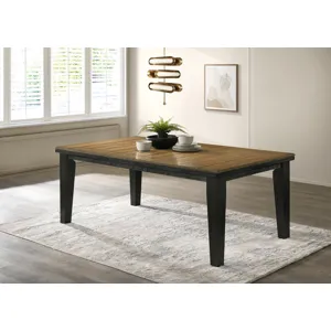 Bardstown Dining Table Wt Charcoal