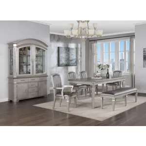 Klina Dining Table (1*18 Leaf)