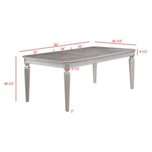 Klina Dining Table (1*18 Leaf)