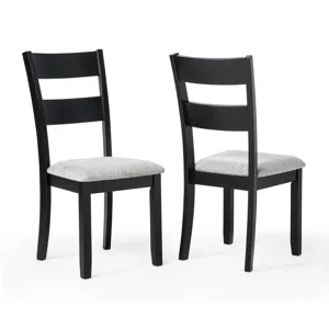 Lester 6-pk Dining W/bench L.grey