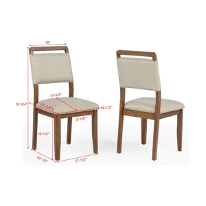 Blanche Side Chair Brown
