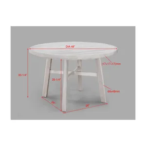 Blanche Round Dining Table