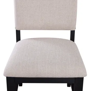 Regent Side Chair Charcoal Black