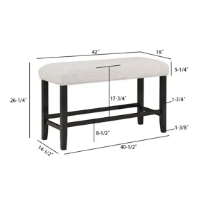 Dary Counter Height Bench