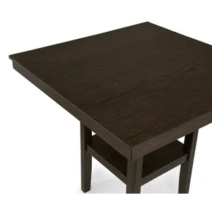 Lester 5-pk Counter Height Table Set Brown