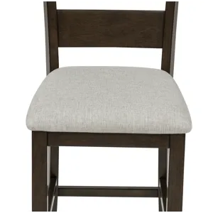 Lester 5-pk Counter Height Table Set Brown
