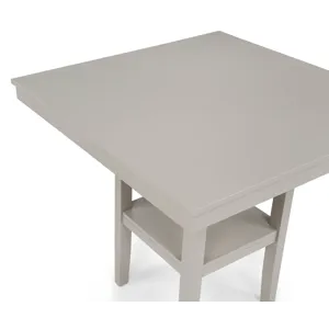 Lester 5-pk Counter Height Table Set Greige