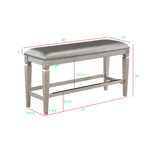 Klina Counter Height Bench