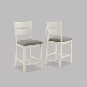 Dakota Counter Height Chair Chalk Grey