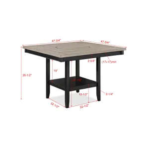 Fulton Counter Height.table Light Grey