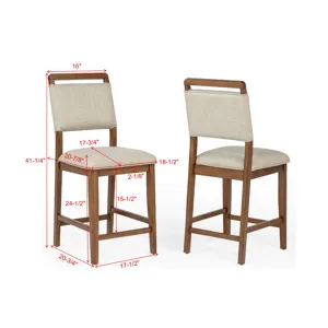 Blanche Counter Height Chair Brown