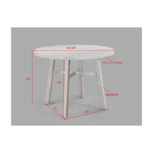 Blanche Round Counter Height Table