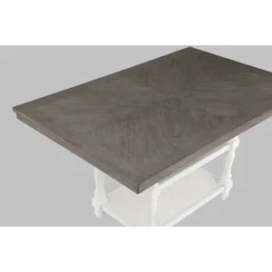 Langley Counter Height Table Chalk Grey