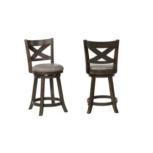Kipper Swivel Pub Stool Grey King/d