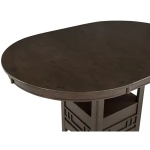 Hartwell Counter Height Table Brown