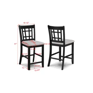 Hartwell Counter Height Chair Light Grey