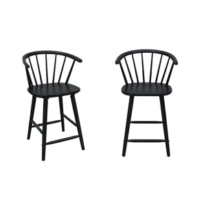 Janna Counter Height Stool-black