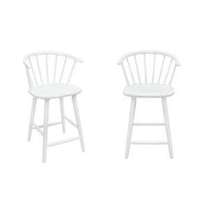 Janna Counter Height Stool-white