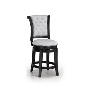 Granville Swivel Pub Stool Dove King/d