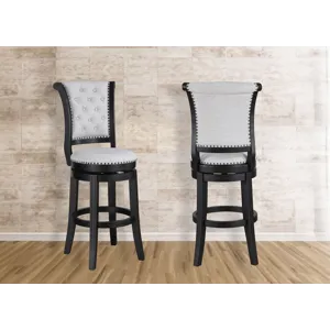Granville Swivel Bar Stool Dove King/d