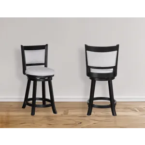 Cecil Swivel Pub Stool Dove King/d