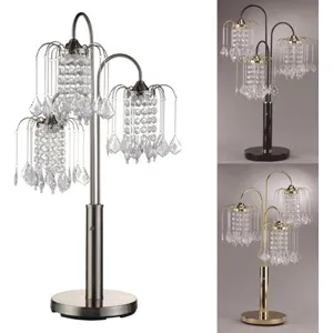 Rain Drop Table Lamp 31"h Gold