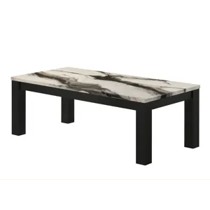 Ivy 3-pk Cocktail Set Faux Marble Brown