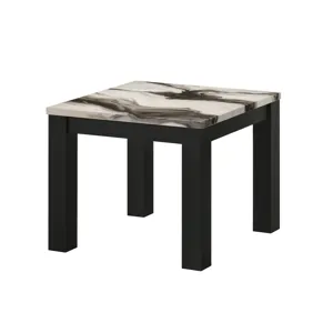 Ivy 3-pk Cocktail Set Faux Marble Brown