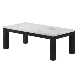 Ivy 3-pk Faux Marble White Cocktail Set