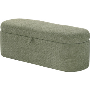 Philipa Storage Bench- Lite Green Tweed