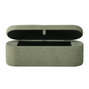 Philipa Storage Bench-l.green Tweed