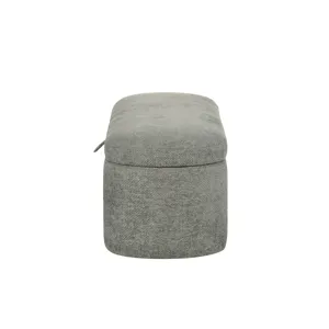 Philipa Storage Bench- L.grey Tweed