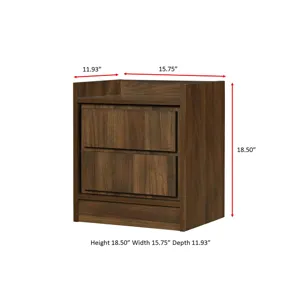 Zelda Night Stand Chocolate