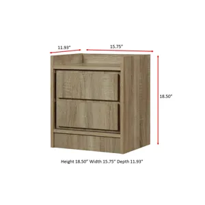 Zelda Night Stand Natural