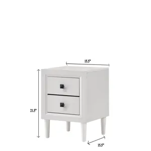 Deandra Night Stand White