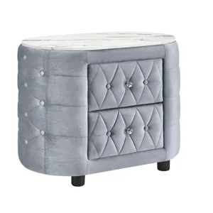 Natalia Night Stand Grey