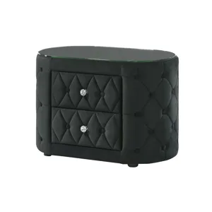 Voltare Night Stand Black