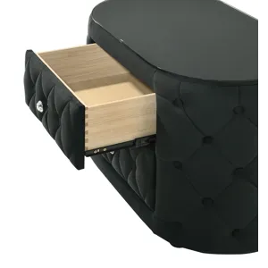 Voltare Night Stand Black