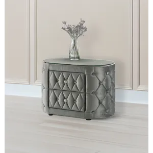Voltare Night Stand Grey