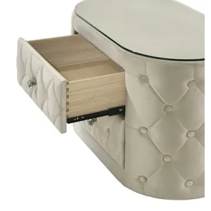 Voltare Night Stand Ivory