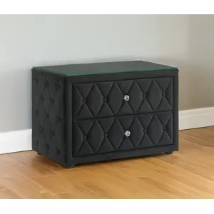 Josephine Night Stand Black