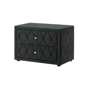 Josephine Night Stand Black