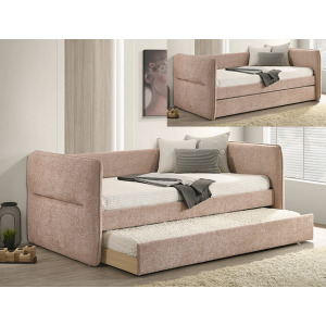 Philipa Daybed Arm- Mauve Tweed