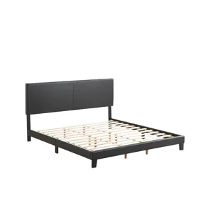 Yates King Platform Bed Adjustable Headboard