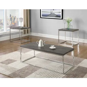 Chrome Table Lamp 19 H