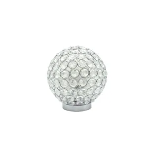 Crystal Globe Table Lamp 2/bx